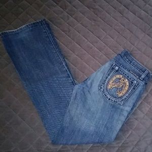 Citizens of Humanity low waist boot cut jea, sz 26